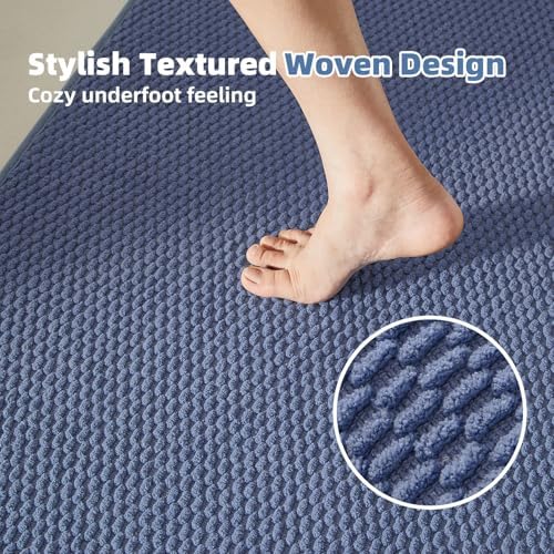 TYUU Toilet Rug, Thin Toilet Rugs U Shaped Washable Non Slip Absorbent Quick - Image 3