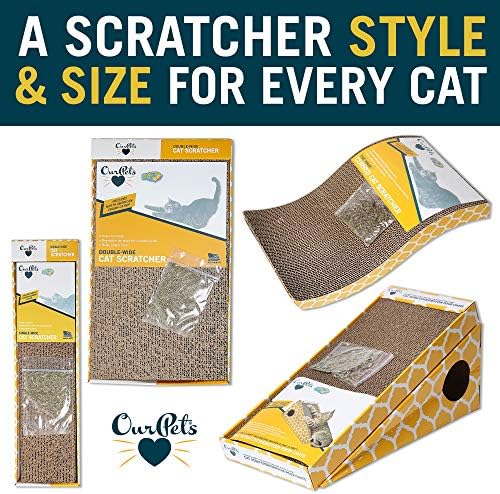 OurPets The Wave Curved Catnip Cat Scratcher, Includes Catnip - Image 7