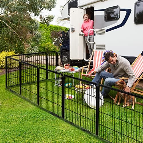 ZENY Dog Playpen 24 Inch 16 Panels, Heavy Duty Pet Dog Pen Indoor, Metal Dog - Image 2