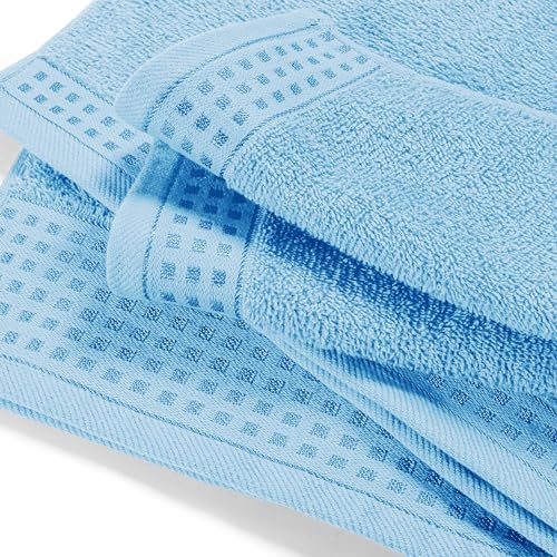 GLAMBURG Cotton 2 Pack Oversized Bath Sheet 35 x 70, Large Bath Sheet, Ultra - Image 2