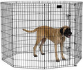 MidWest 48-Inch Exercise Pen, Single Door, 16 Sq Ft Play Area by MidWestHomesForPets