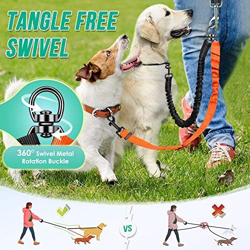 AUTOWT Two Dog Lead, 2 in 1 Upgraded Double Dog Leash Attachment Combine - Image 3