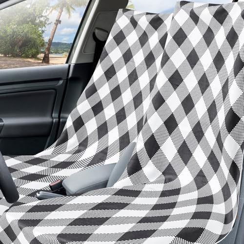 Hahafelt 2 Pack Car Seat Towel Cover - Image 5