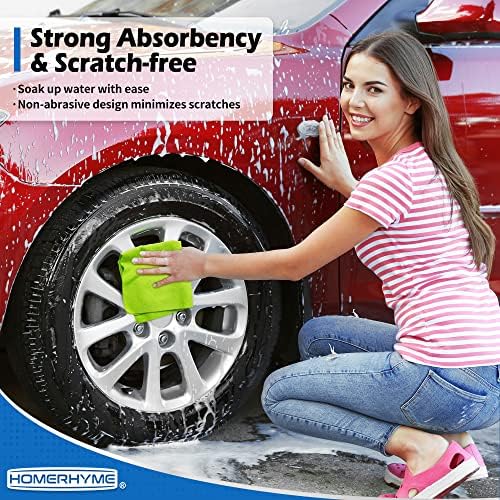 Microfiber Cleaning Cloth, 100 Pack Cleaning Rags Microfiber Towel Bulk - Image 4