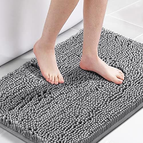 H.VERSAILTEX Microfiber Bath Rugs Chenille Floor Mat Ultra Soft Washable by HVERSAILTEX