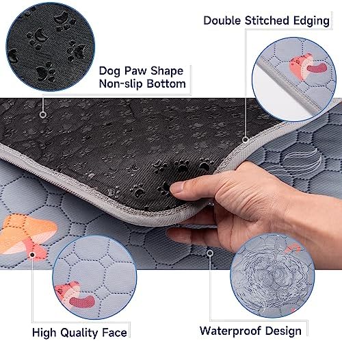 Sunheir Washable Pee Pads for Dogs, Waterproof Non-Slip Wee Wee, Absorbent and - Image 5