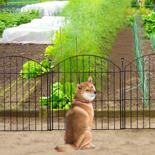 Decorative Garden Fence, 24in x 10ft No Dig Fence - Image 5