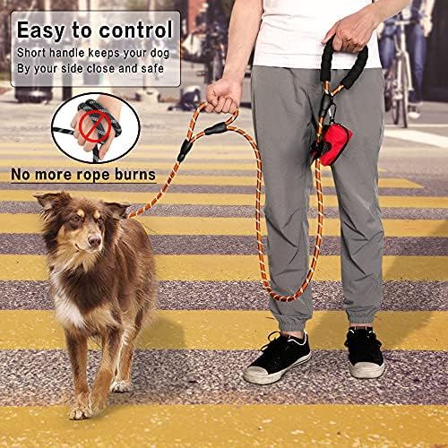 PLUTUS PET Rope Dog Leash 6ft Long, Traffic Padded Two Handle, Heavy Duty - Image 3