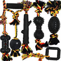 Yipetor Durable Dog Chew Toys 6 Pack, Cotton Rope Rubber Dog Toys by WelcometoYipetor