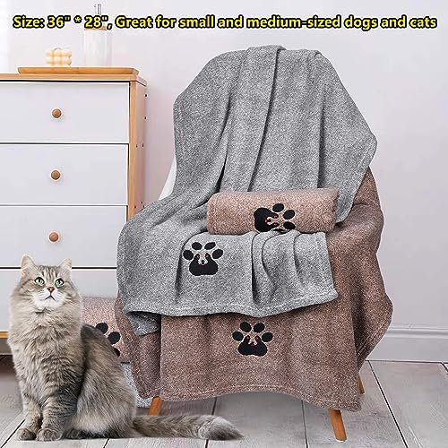 Dogvingpk Dog Towels for Drying Dogs 2 Pack - Image 3