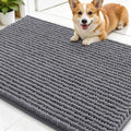 Smiry Dog Door Mat for Muddy Paws 30x20, Ultra Absorbent Chenille Doormat by Smiry