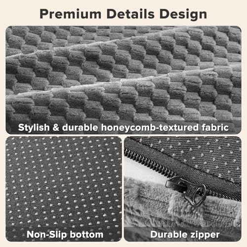 JOEJOY Orthopedic Dog Beds Large Sized Dog, Washable Waterproof Oval Large Dog - Image 6