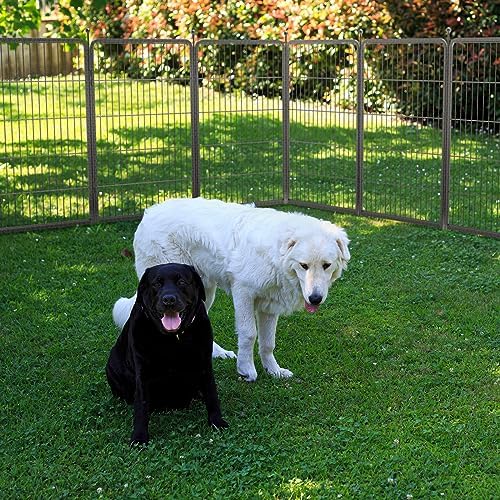 FXW Aster Dog Playpen Designed for Yard, 8 Panels - Image 2