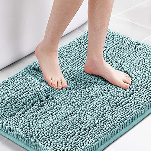 H.VERSAILTEX Microfiber Bath Rugs Chenille Floor Mat Ultra Soft Washable by HVERSAILTEX