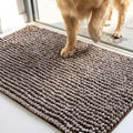 Muddy Mat® T.Max Dual Tone Indoor Dog Door Mat Slip Resistant Chenille Entryway by MuddyMat%C2%AE