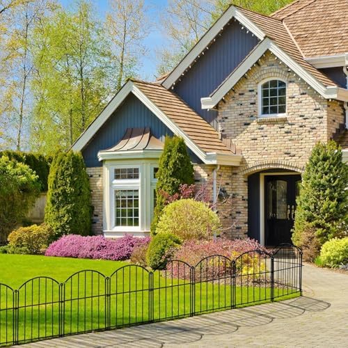 Decorative Garden Fence, 17in x 30ft No Dig Fence - Image 7