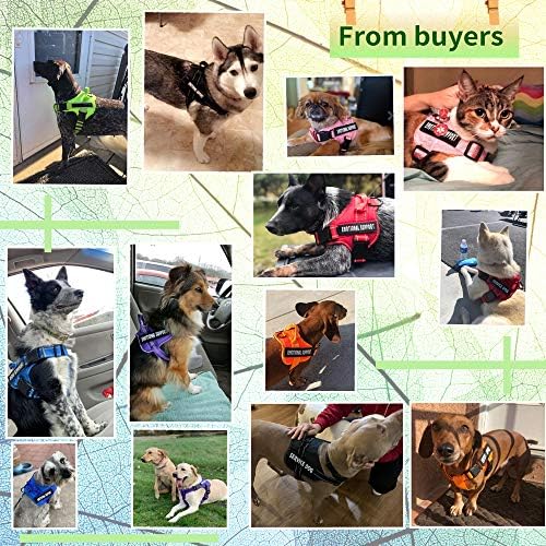 voopet Service Dog Harness, Emotional Support Pet Vest Harness, Reflective - Image 2