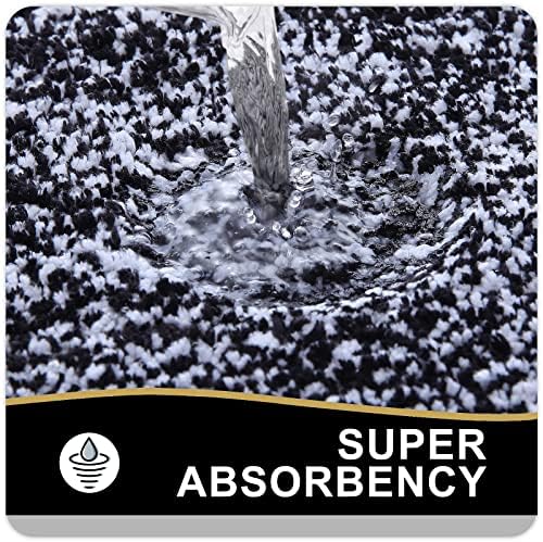 OLANLY Bathroom Runner Rugs 47x17, Long Bath Mats - Image 3