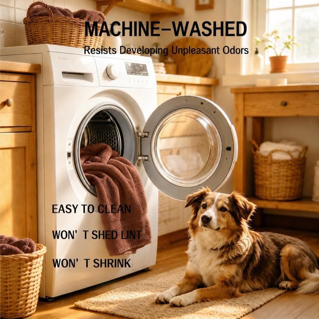 2 Pcs Microfiber Dog Towels for Drying Dogs Large, 55 X 27 Inch - Image 5