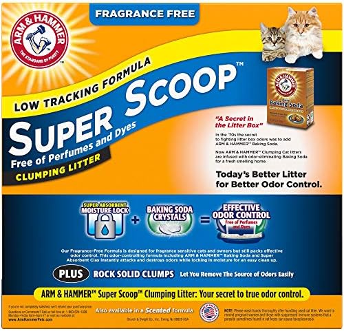 Arm & Hammer Super Scoop Litter, 20 Lbs - Image 4