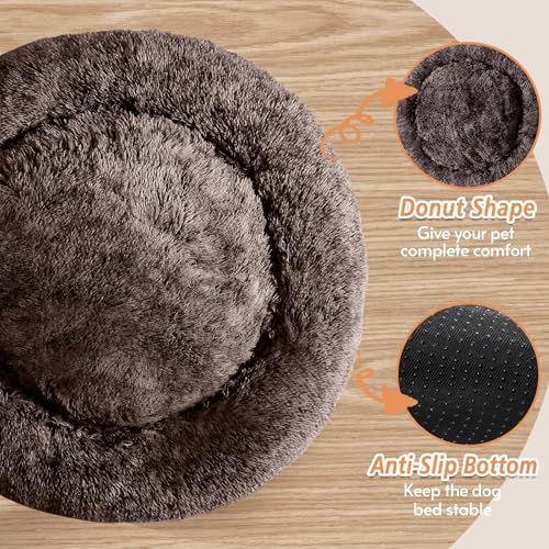 JOLLYVOGUE Calming Small Dog & Cat Bed - Image 3