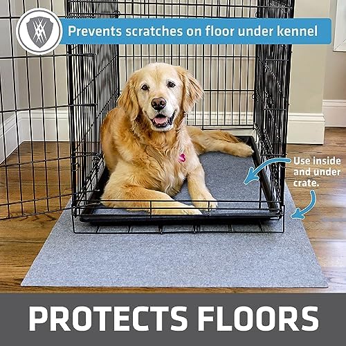 Drymate Dog Crate Mat Liner, Absorbs Urine, Waterproof, Washable Puppy Pee Pad - Image 2