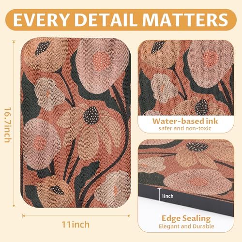 2 Pack Cat Wall Scratcher, Art Cat Scratching Board - Image 2