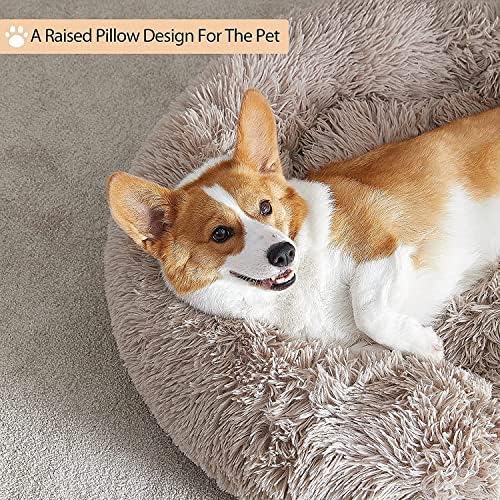 WNPETHOME Medium Round Calming Dog Bed Cat Bed - Image 4