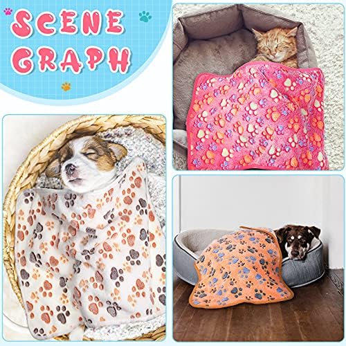 Tatuo 4 Pcs Fleece Dog Blankets - Image 5